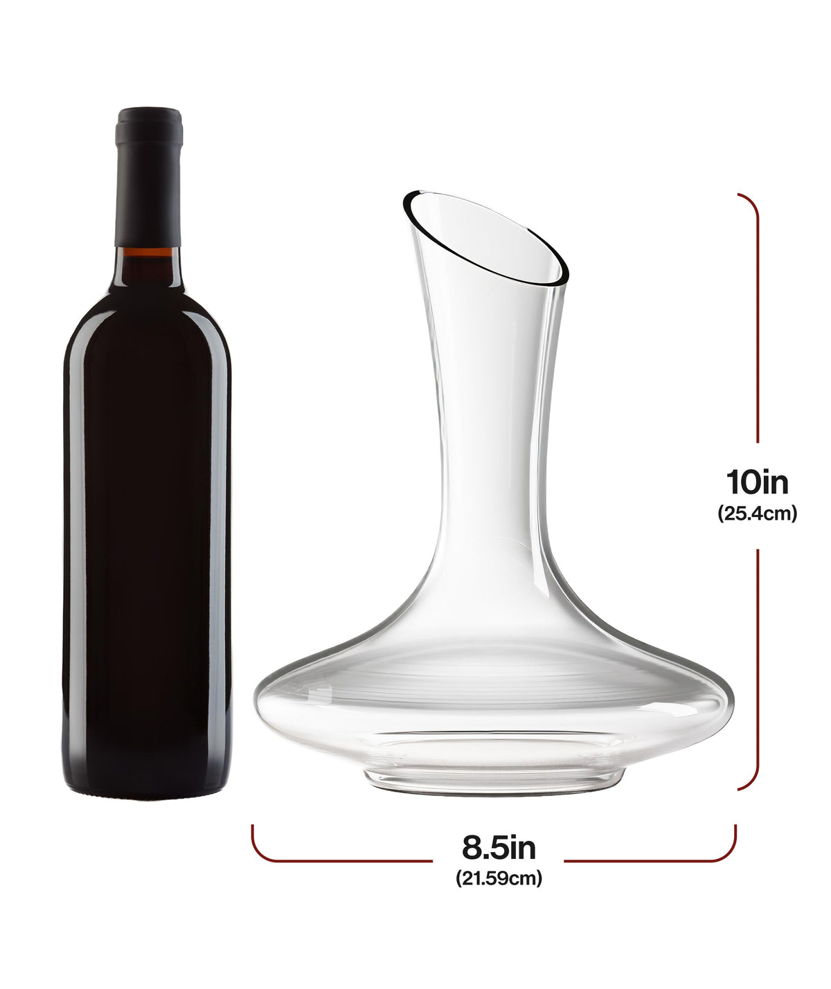 Le Chateau premium aerator decanter enhances tasting moments at home or gatherings