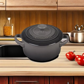 Le Creuset cocotte oven and freezer friendly, ideal for versatile cooking