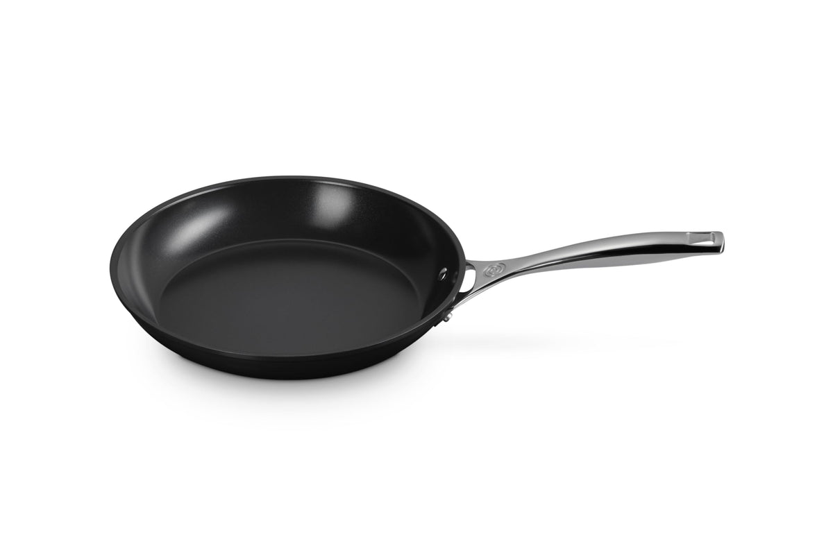 Le Creuset Essential Non-Stick Ceramic 10in pan surface-release for easy cooking