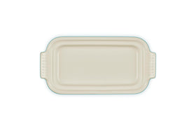 Le Creuset Heritage Butter Dish Riviera in fridge demonstrates reliable storage and easy cleanup.