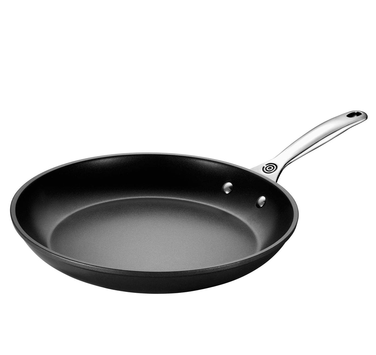 Le Creuset Toughened Nonstick PRO 12-inch dishwasher-safe for easy cleanup