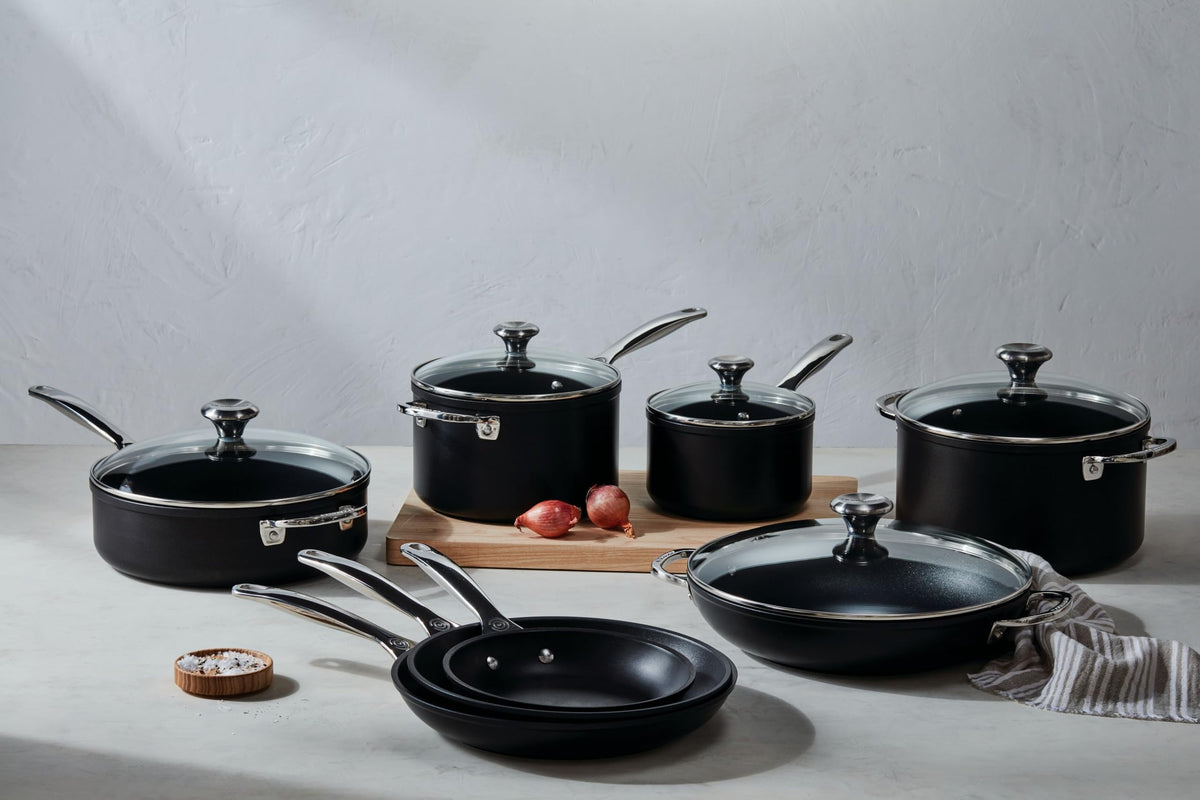 Le Creuset Toughened Nonstick PRO 12-inch side handle ready for oven