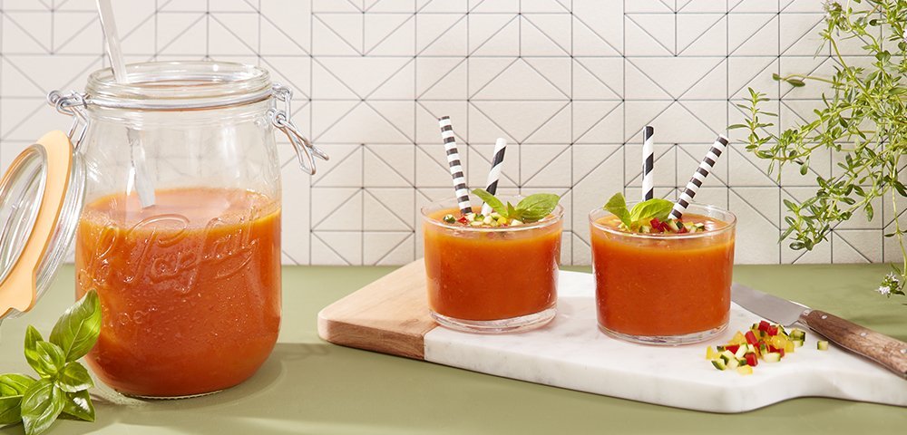 Le Parfait Super Jar 1L is dishwasher-safe for easy cleanup