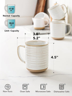 LE TAUCI spiral-line detailing adds handcrafted charm to the mug