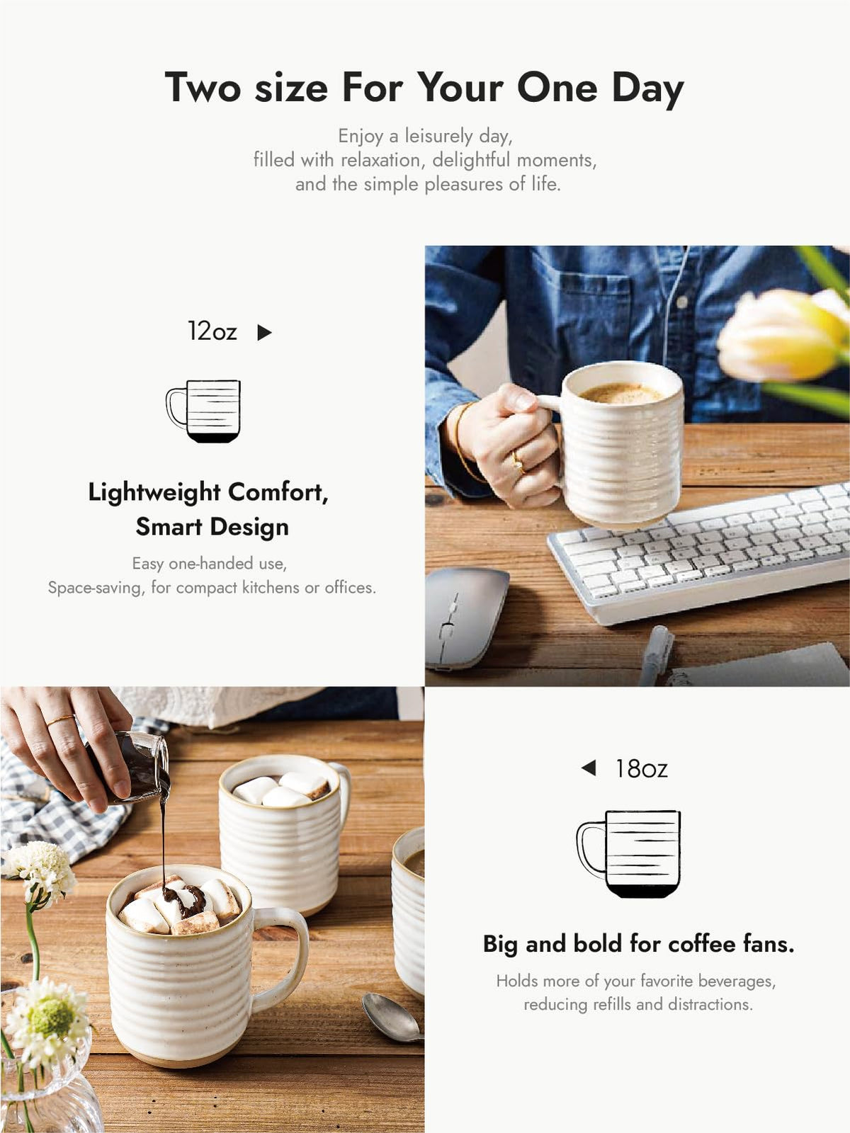 LE TAUCI thick-wall ceramic preserves heat and resists stains
