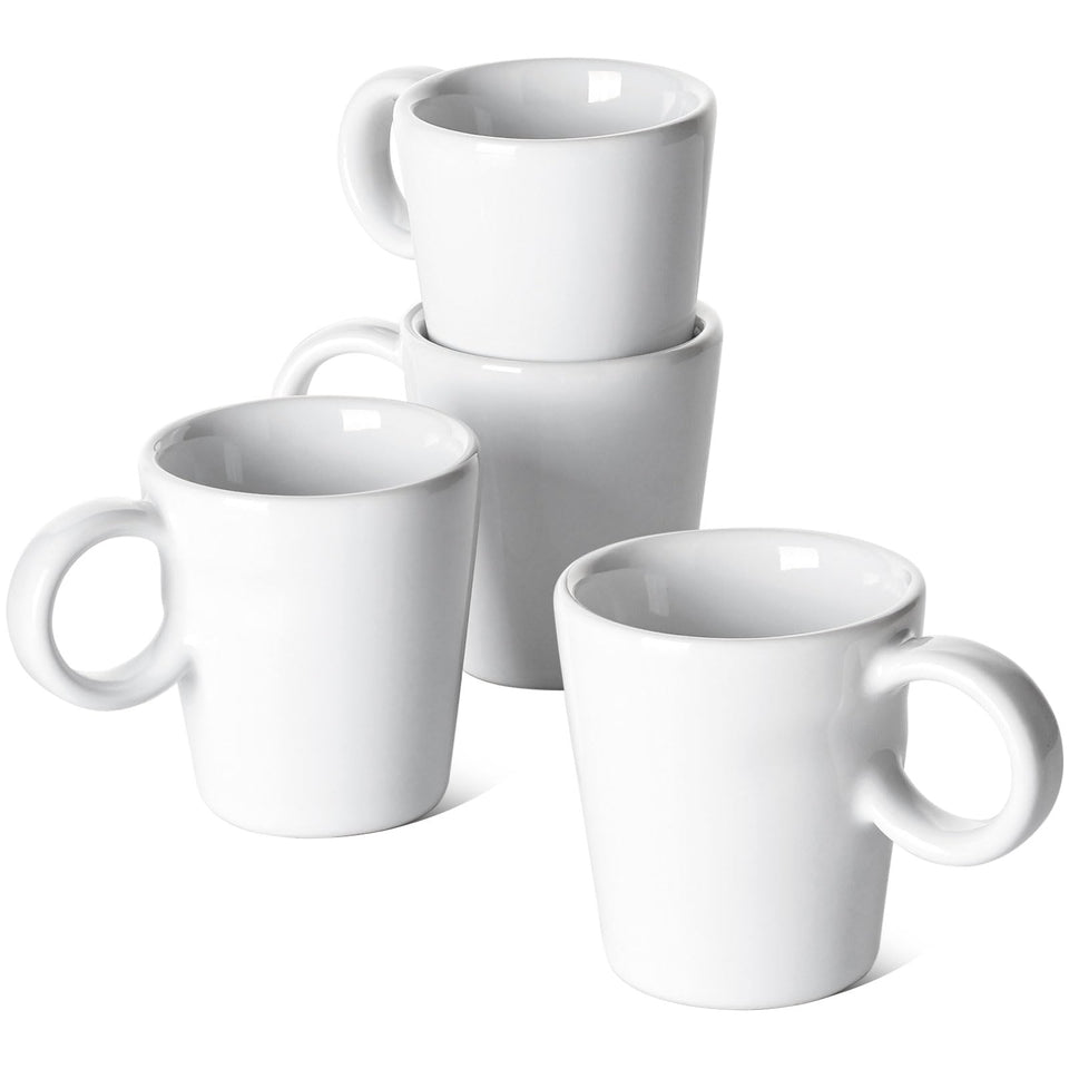 LE TAUCI 3oz espresso cups close-up highlights compact size for an authentic shot