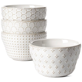 LE TAUCI small bowl Arctic White dessert bowl ideal for portion-controlled treats.