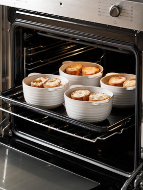 LE TAUCI oven-safe bowls ideal for reheating and baking