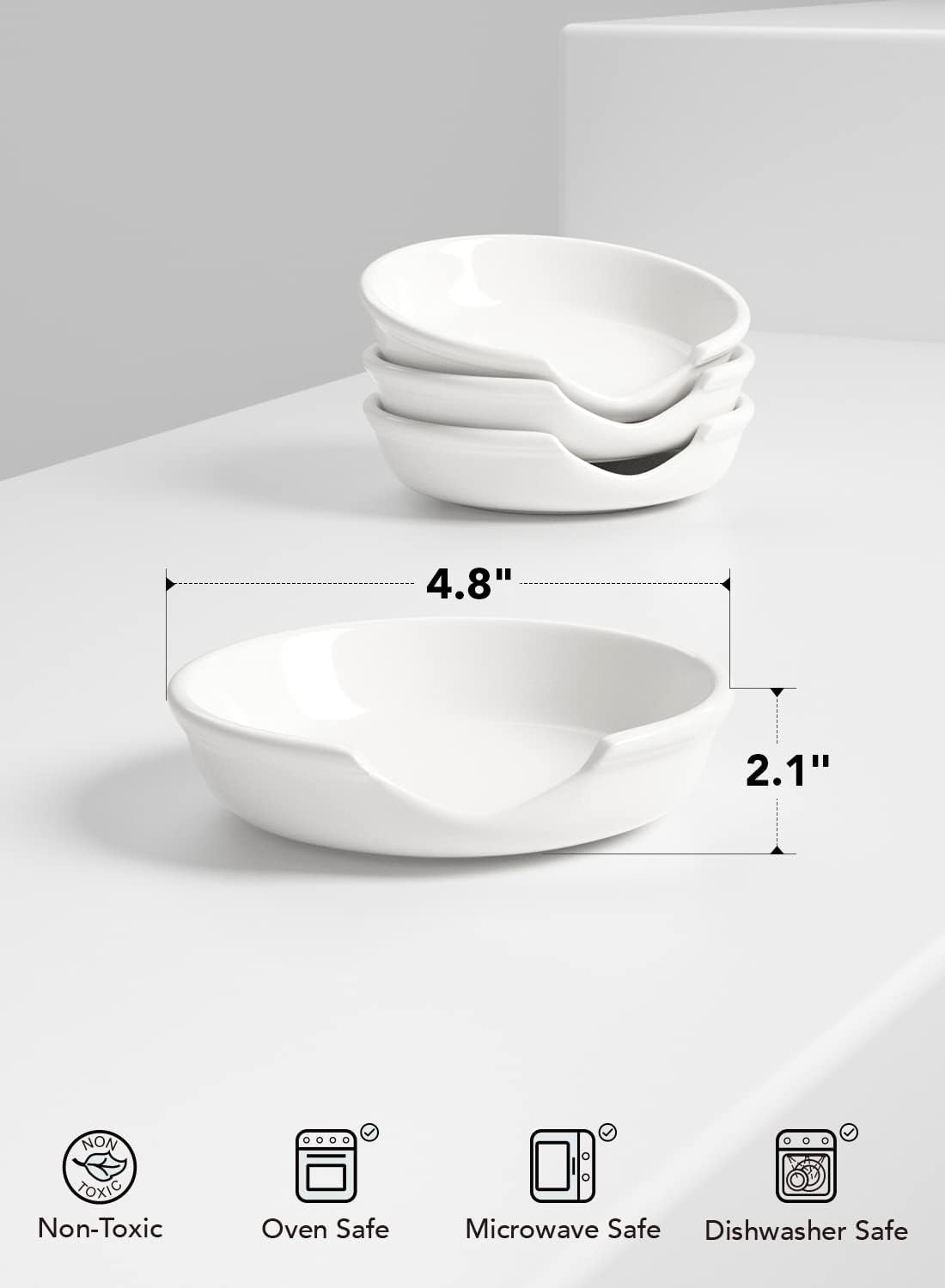 LE TAUCI 4-pack keeps counters organized and ready.