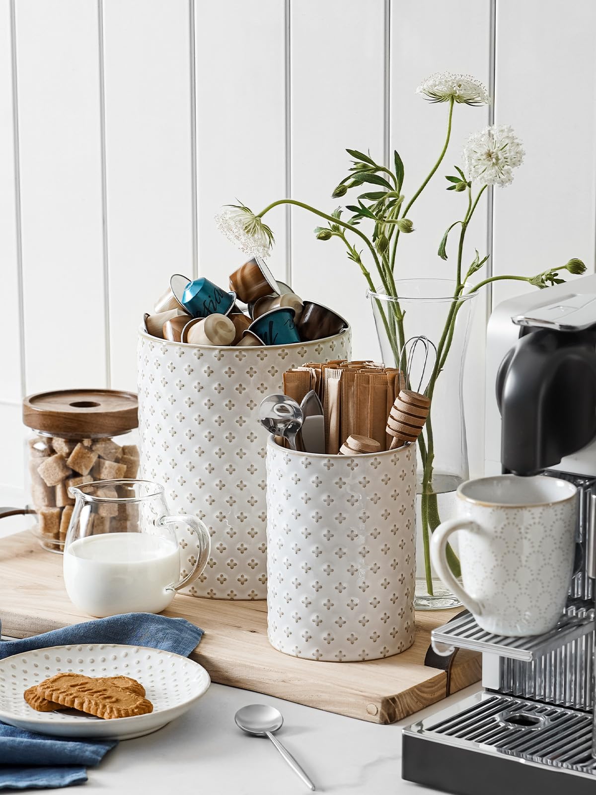LE TAUCI 5.4-inch utensil holder for small tools within easy reach