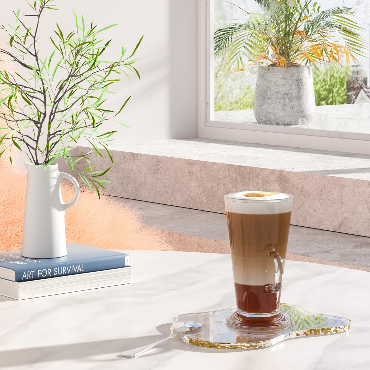 Leadiy acrylic coaster dining protection keeps furniture looking new.