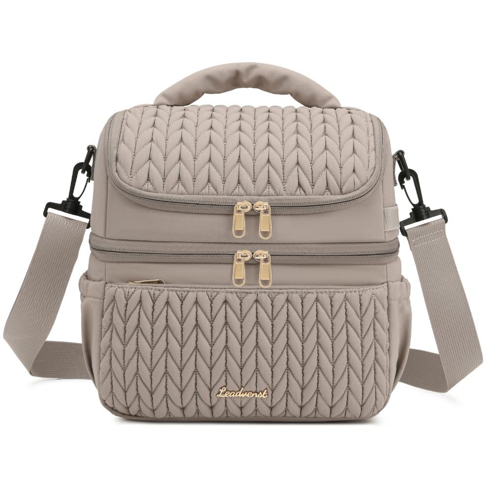 LEADVENST adjustable shoulder strap ensures comfortable transport.