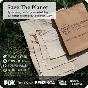 LEAFICO holiday favor bags for events crafts and gifts with a natural look.