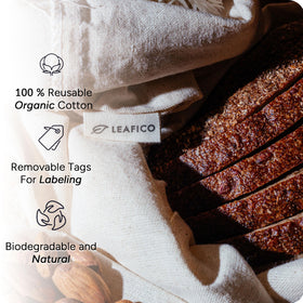 LEAFICO kitchen organization bag simplifies pantry sorting and space-saving storage.