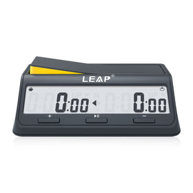 LEAP Chess Clock showing bonus time and Fischer delay for timing flexibility