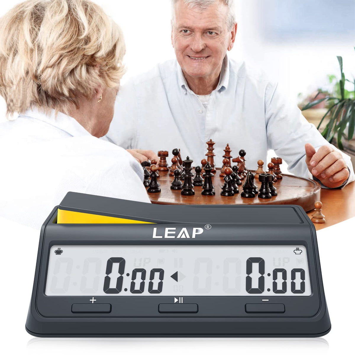 LEAP Chess Clock move counter tracks moves for both players