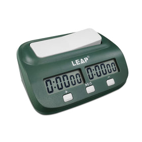 LEAP digital chess clock top button enables fast start and precise control.