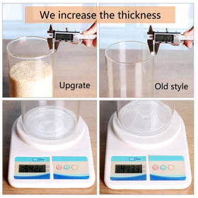 Leaves and Trees Y airtight lid jar demonstrating spill-free freshness for dry goods