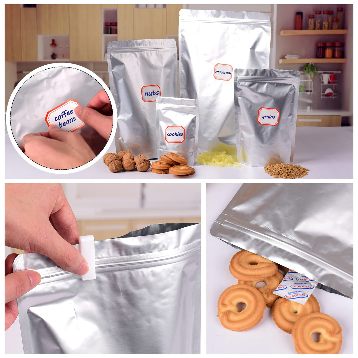 Leboduo oxygen absorbers reduce air exposure for freshness