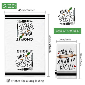 Lebsitey housewarming gift kitchen towels as a thoughtful decor piece