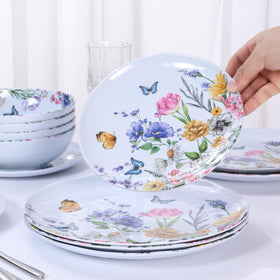 Lechoo dishware is dishwasher safe and easy to clean.