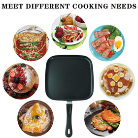LECOOKING omelette in pan demonstrates versatile breakfast options.