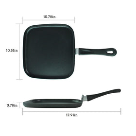 LECOOKING stovetop compatibility highlights use on gas or electric surfaces.