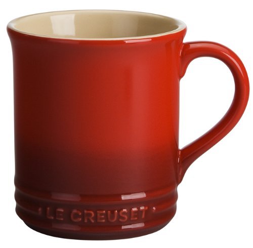 Dishwasher-safe Cerise Vancouver mug after wash cycle, color remains bright.