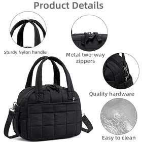 LEDAOU lunch box easy to clean thanks to stain-resistant outer layer.