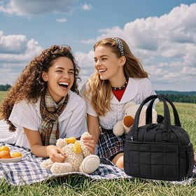 LEDAOU lunch box waterproof fabric resists stains and spills.