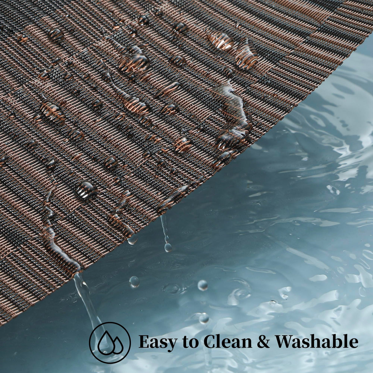 Leetaltree fully washable placemats quick-drying and easy to store