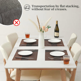 Leetaltree brown-striped design complements indoor and outdoor settings