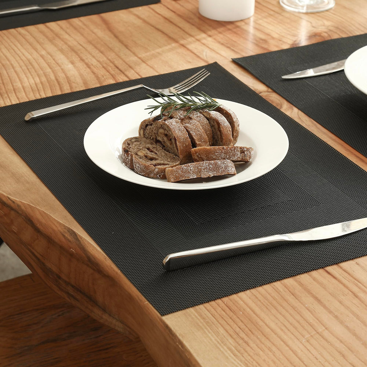 Leetaltree indoor-outdoor placemats suit any table setting year-round.
