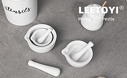 LEETOYI mortar set offers a fun, patience-building kitchen activity
