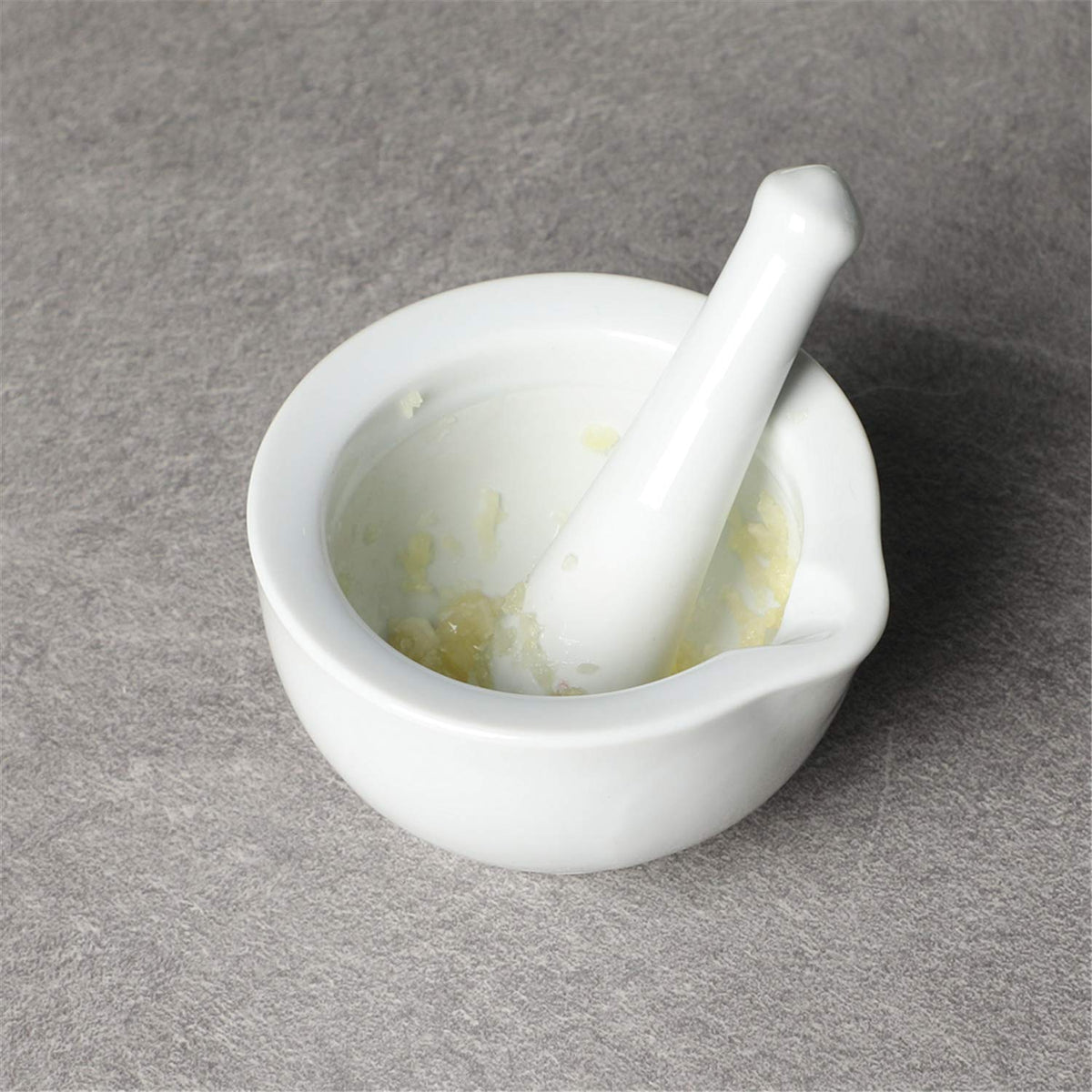 LEETOYI easy-clean porcelain mortar simple maintenance