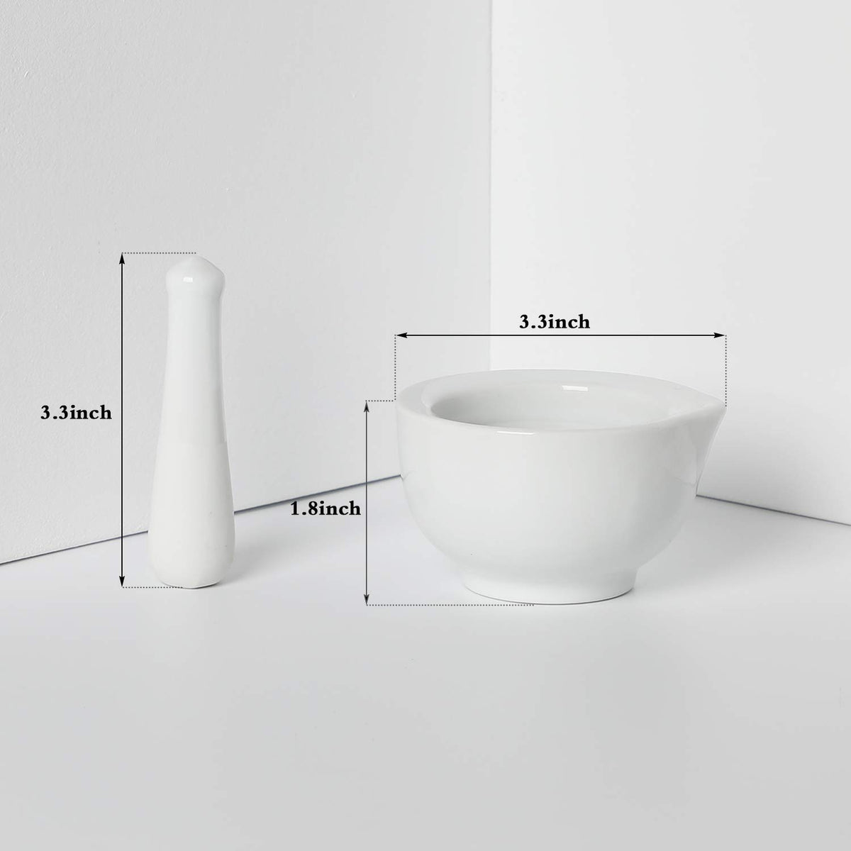 LEETOYI mortar interior rough for efficient grinding