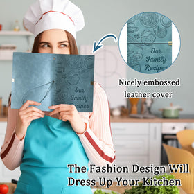 LEEVEEL embossed PU leather cover adds timeless style and durability.
