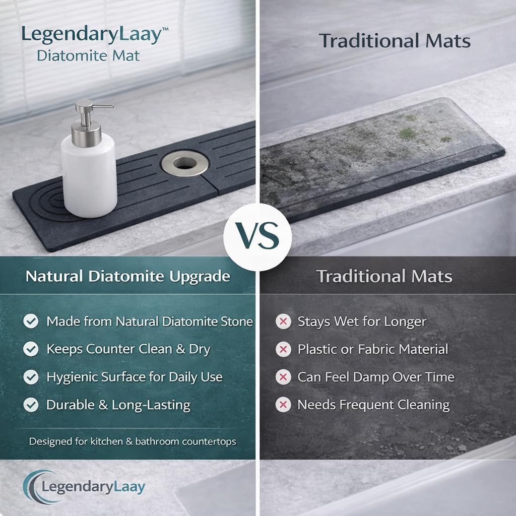 LegendaryLaay raised feet promote airflow to speed drying