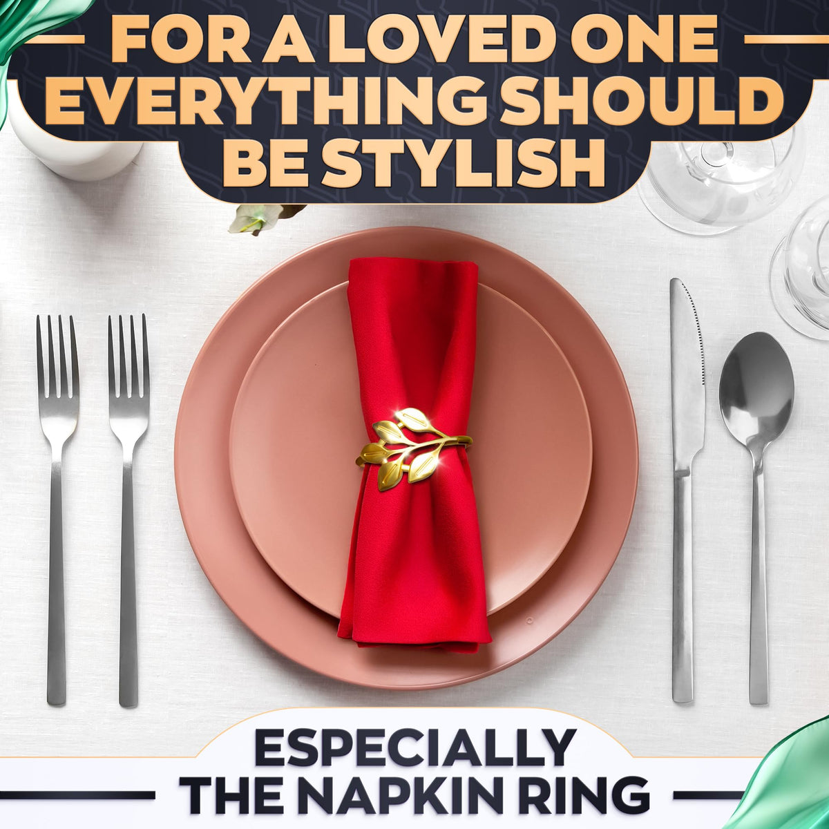 LEGLO durable metal construction promises long-lasting table accents.