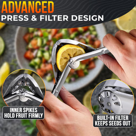 LEGLO lemon squeezer fits in a drawer for compact storage