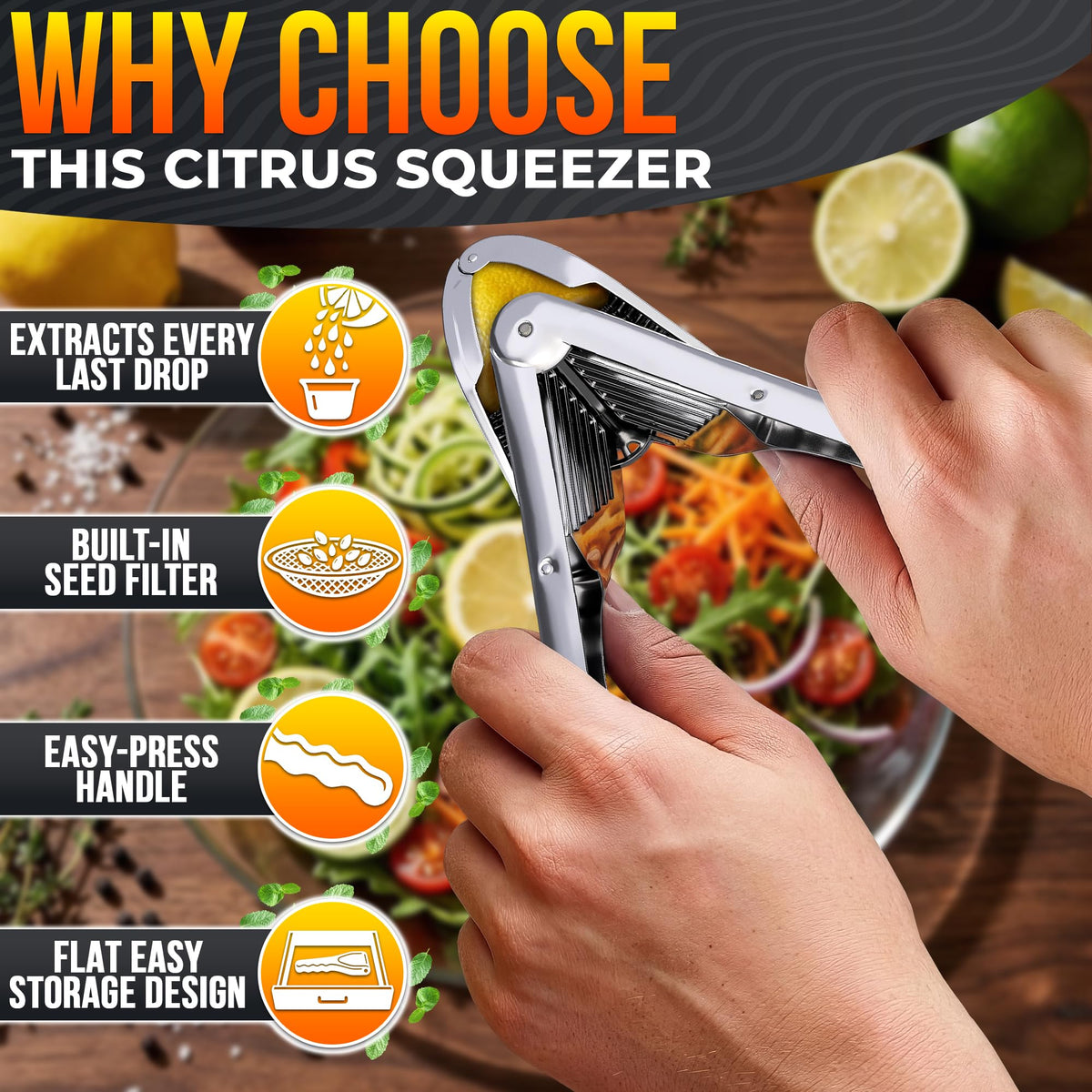 LEGLO lemon squeezer is dishwasher safe and easy to clean