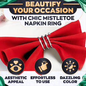 LEGLO napkin rings inner diameter 1.8 inches framing napkins
