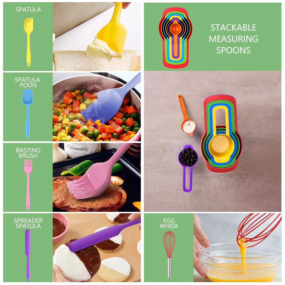 Leidawn accessory kit with spreader and whisk aids efficient prep.