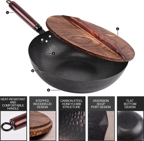 Leidawn 11-piece accessory set for versatile stir-frying and serving