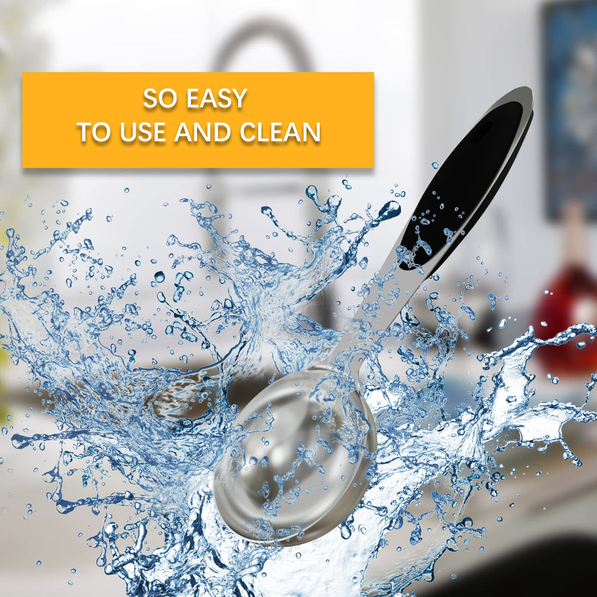 LEIFENY spoon featuring a hanging hole for easy storage.