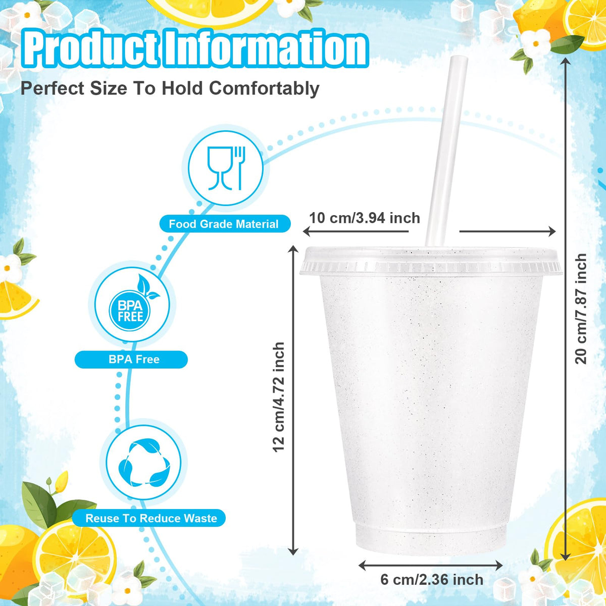 LEIFEOSH BPA-free food-grade plastic for safe reuse