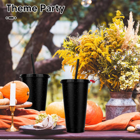 LEIFEOSH colorful lids and straws offer mix-and-match customization