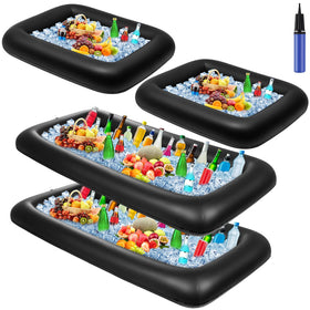 Leitee inflatable ice bar large 51x24-5in to chill drinks at outdoor parties.
