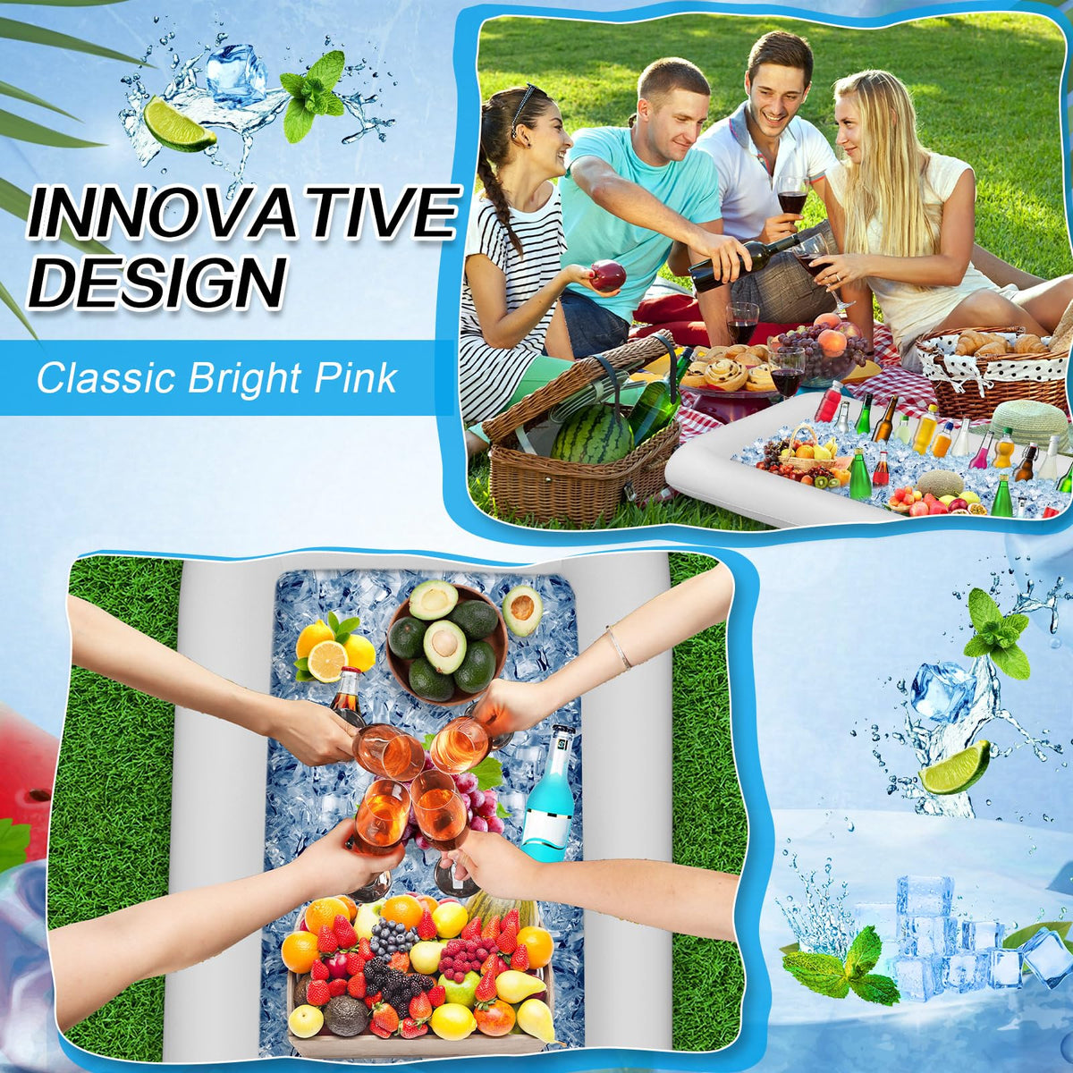 Leitee PVC material ensures durability and resistance to deformation over repeated uses.