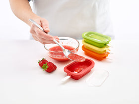 Lekue molds are dishwasher safe for quick cleanup.